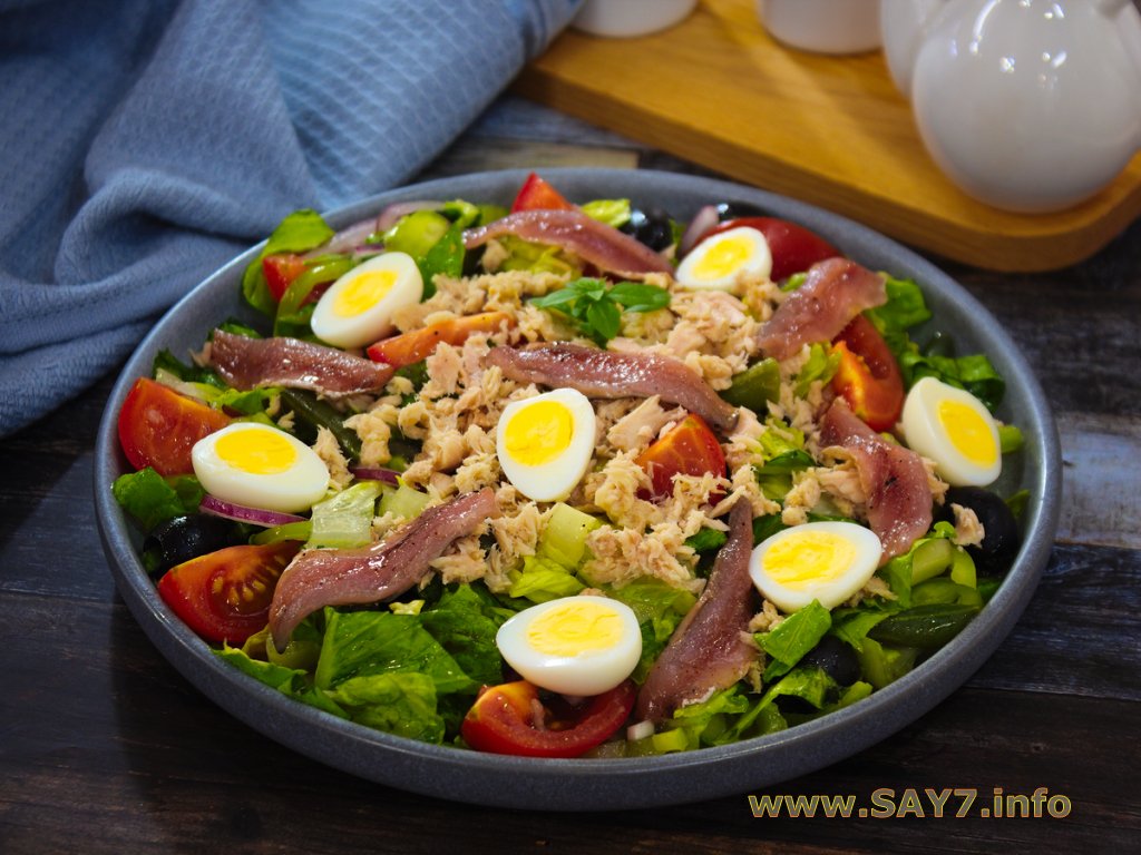 Фото 48 — Рецепт оригинального салата Нисуаз