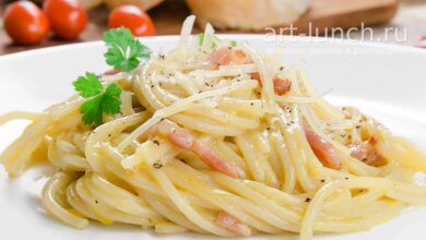 Photo of Рецепт пасты карбонара