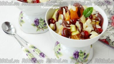 Photo of Как приготовить фруктовый салат с медом